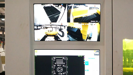 沪工中高功率宽幅激光切割机全方位监控养护